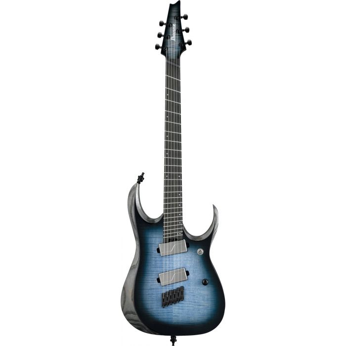 Ibanez RGD61ALMS Axion Label Electric Guitar, Cerulean Blue Burst