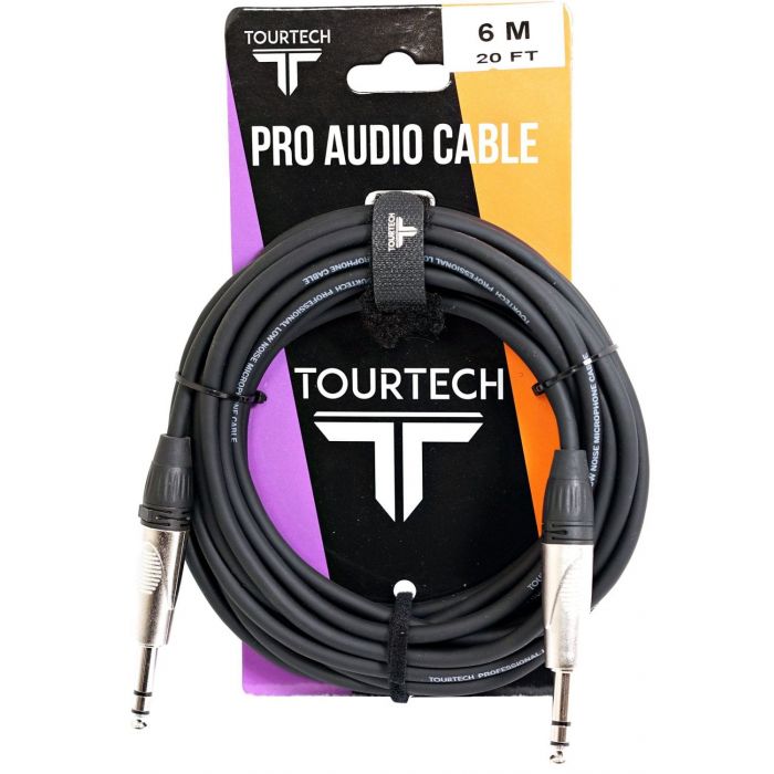 TOURTECH N-Series 20ft Jack to Jack Audio Cable with Packaging