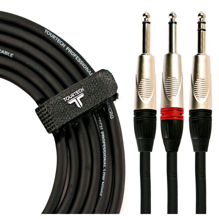 TOURTECH 10ft N-Series Deluxe Split Stereo Audio Cable