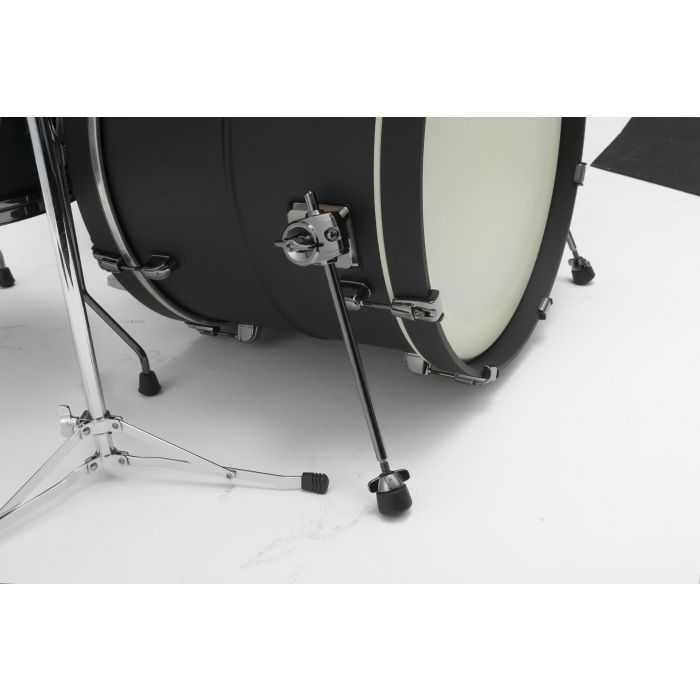 Tama SLP Drum Kit 3-Piece Shell Pack Big Black Steel Bass Drum Spurs