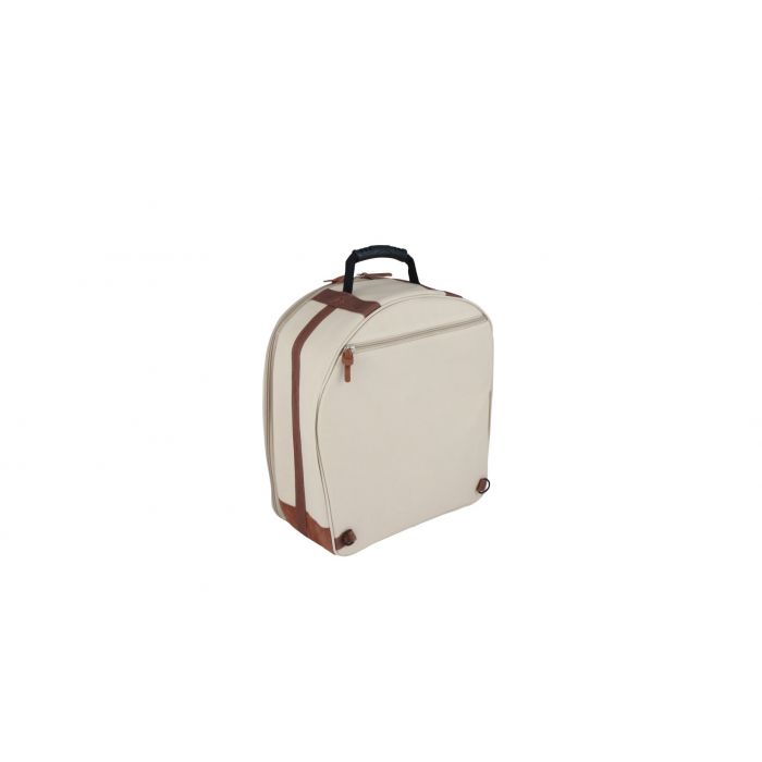 Tama Powerpad Designer Snare Drum Bag Beige 6.5 x 14 with Straps Hidden
