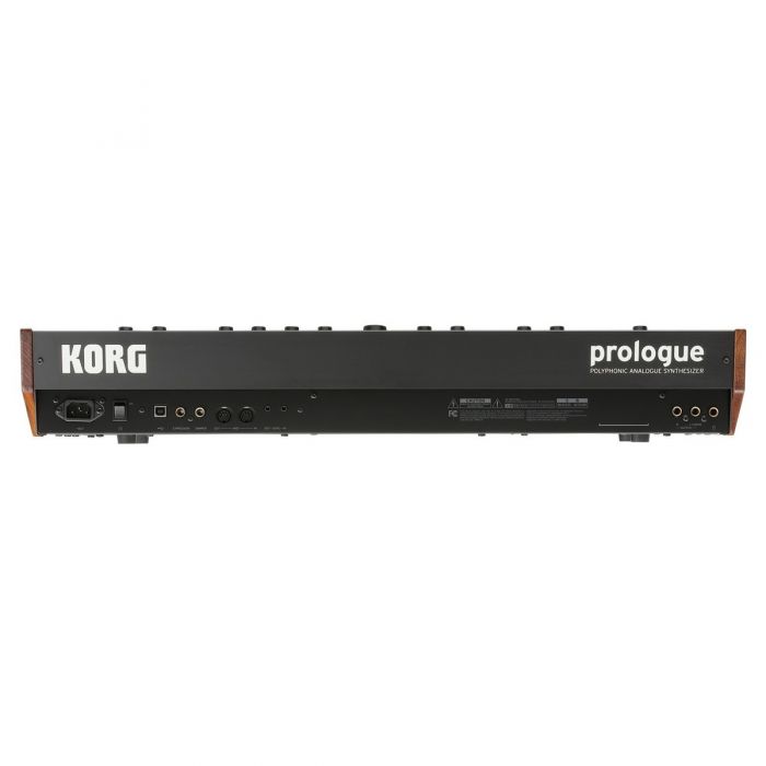 Korg Prologue 8 Rear Panel with Connections