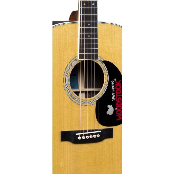 Martin D-35 Woodstock 50th Anniversary Guitar Soundhole and Pickguard
