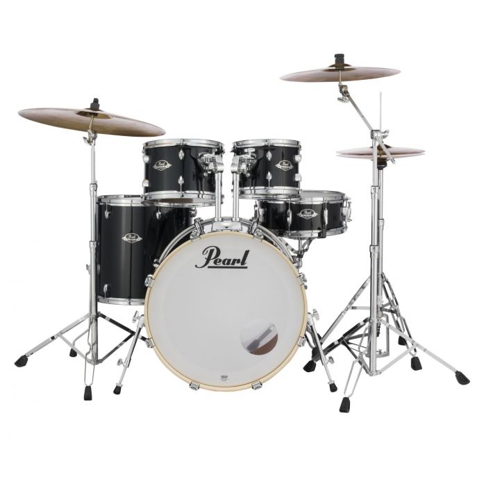 Front of Pearl Export EXX Drum Kit