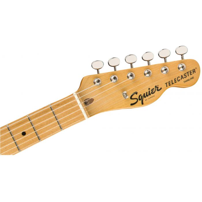 Squier Classic Vibe 70s Telecaster Thinline MN Natural Headstock