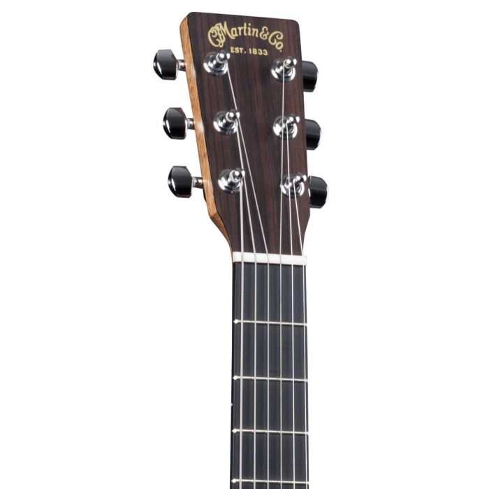 Martin Dreadnought Junior DJR-10 Acoustic Guitar Cherry Stain Headstock