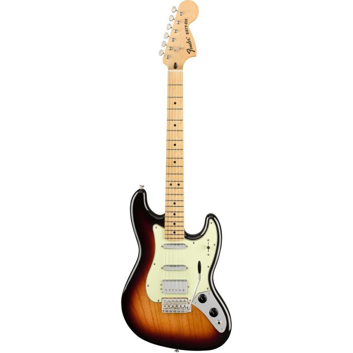 Fender Sixty-Six MN 3-Colour Sunburst