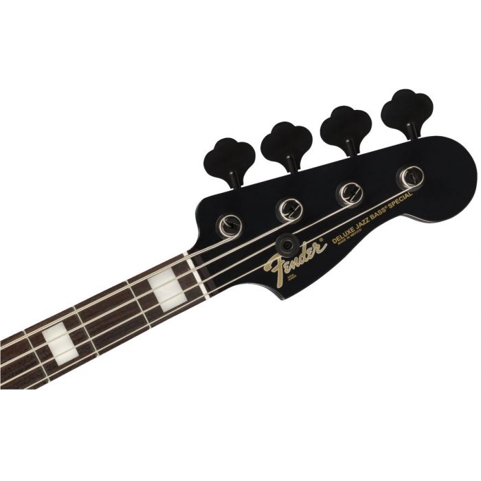 Fender Duff McKagen Deluxe Precision Bass RW Black Headstock