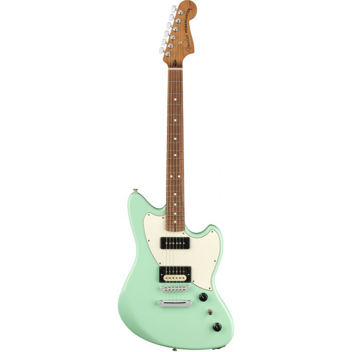 Fender PowerCaster Electric Guitar PF Surf Green
