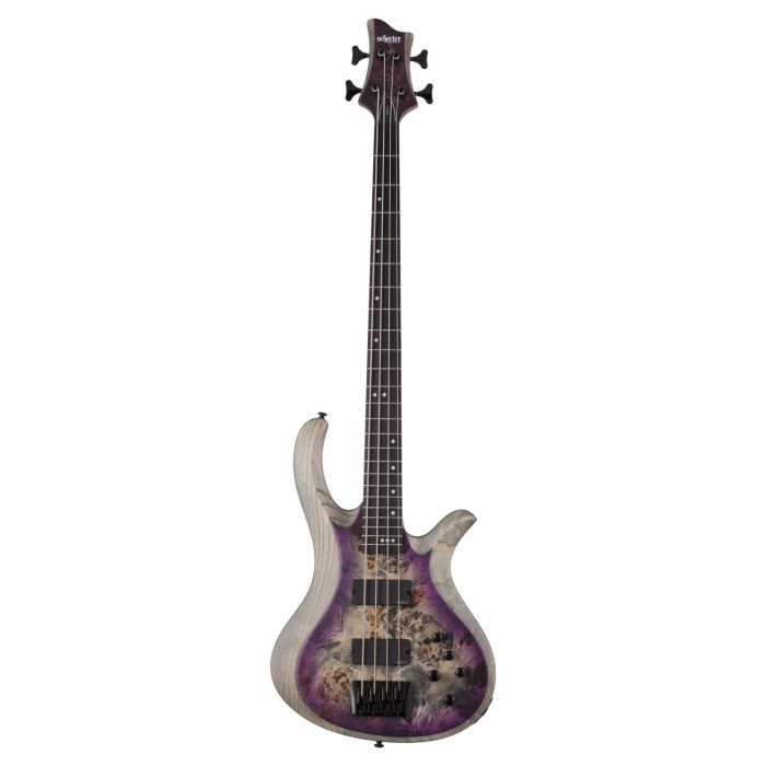 Schecter Riot-4 Aurora Burst Bass Guitar