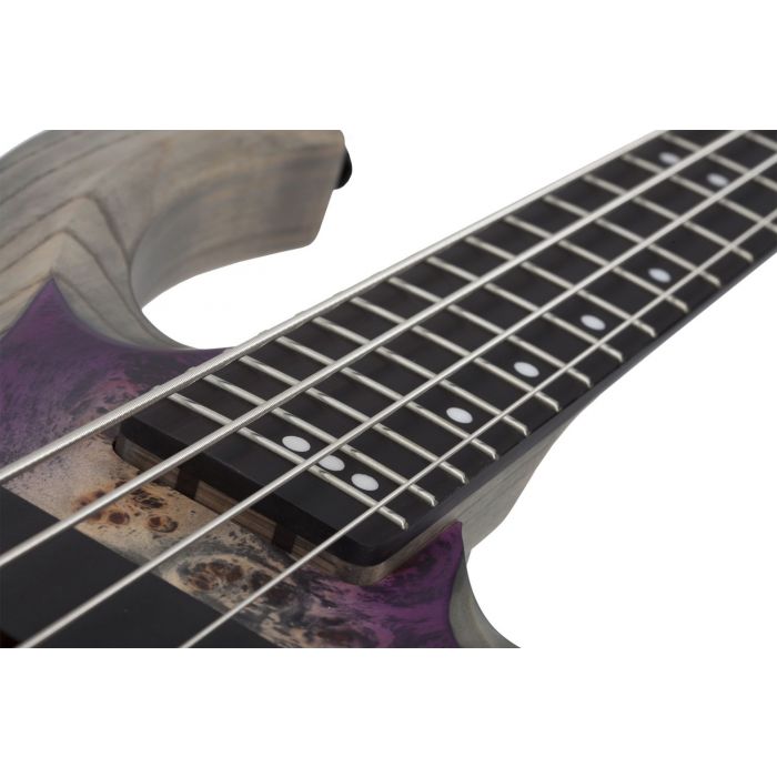 Schecter Riot-4 Aurora Burst Bass Guitar