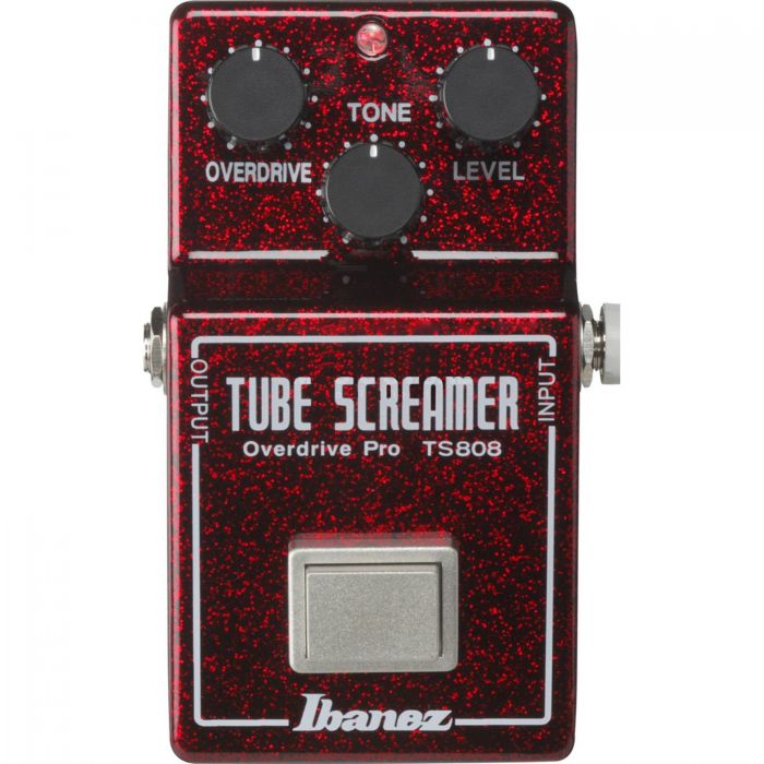Ibanez Limited edition TS808 Tubescreamer 40th Anniversary Red Sparkle