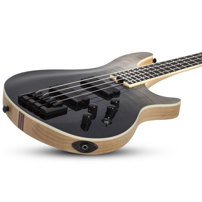 Schecter SLS Elite-4 Black Fade Burst Bass Guitar