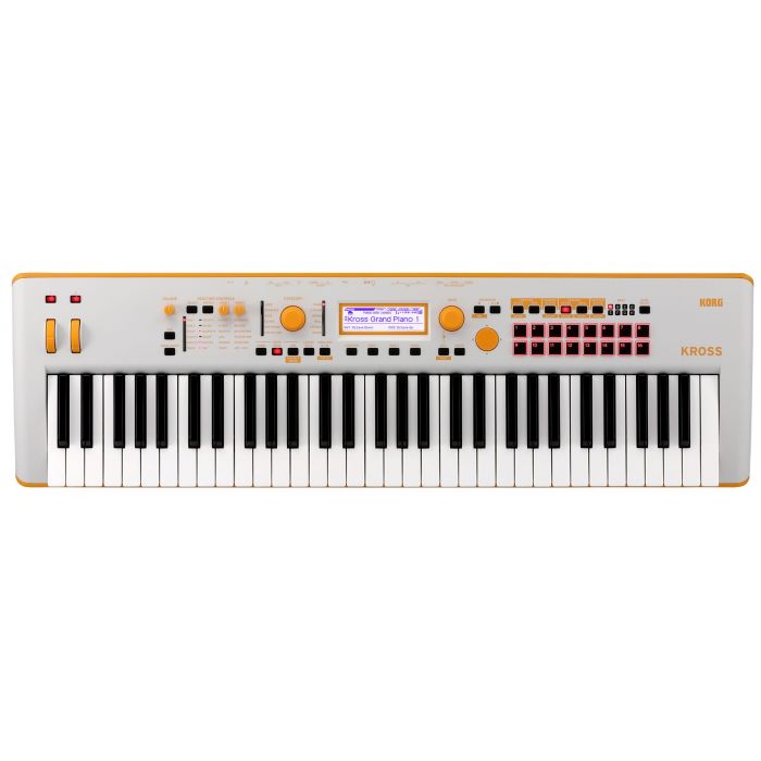 Korg Kross 2 Special Edition Neon Orange Synthesizer Workstation