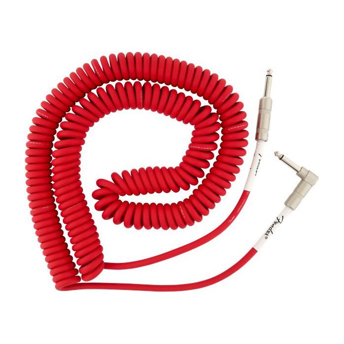 Fender 30ft Original Coiled Cable Red