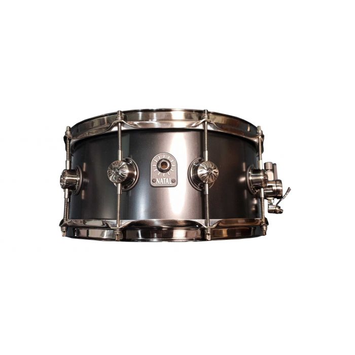 Natal Limited Edition 14x6.5" Matte Black Ash Snare Drum