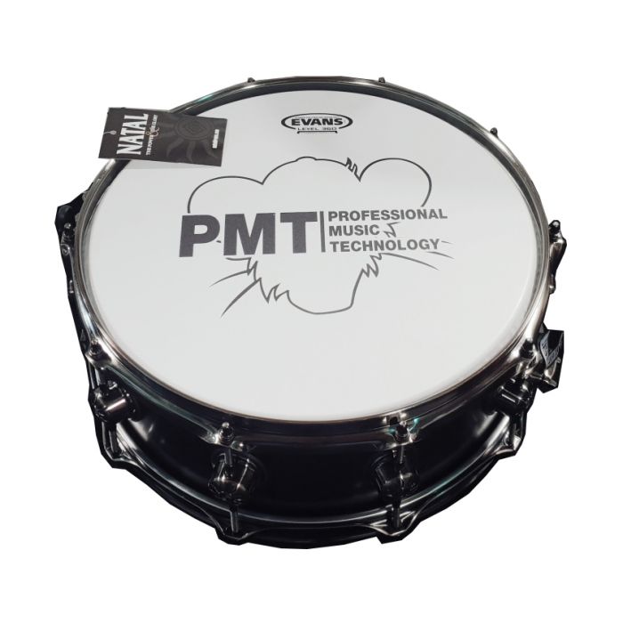 Natal Ltd Edition Matte Black Ash Snare PMT Exclusive