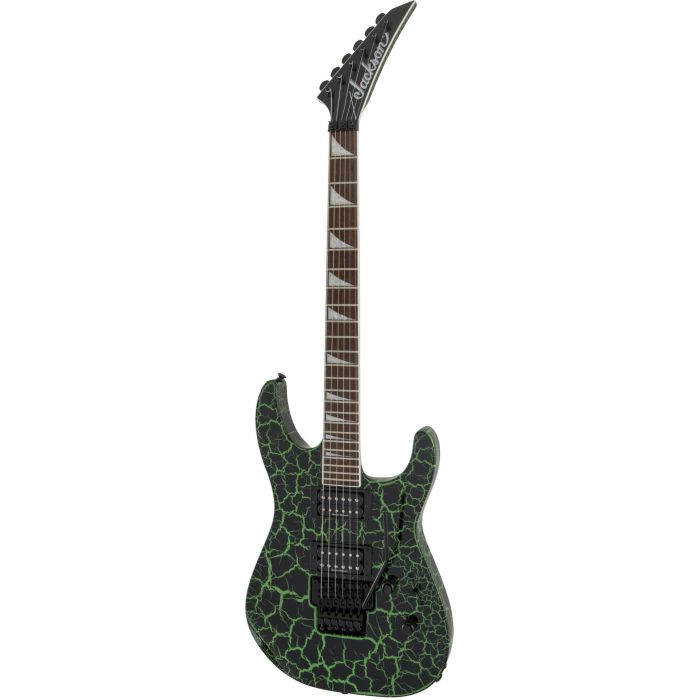 Jackson X Series Soloist SLX Slime Green Crackle Electric Guitar
