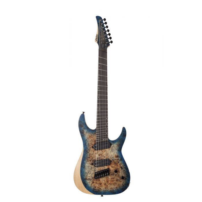 Schecter Reaper-7 Multi-Scale Sky Burst 7 String Guitar