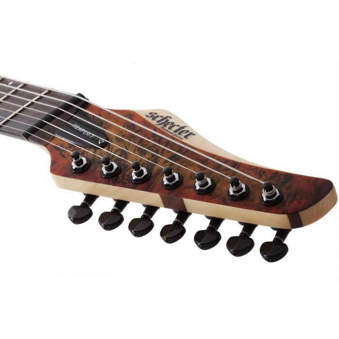 Schecter Reaper-7 Multi-Scale Inferno Burst 7 String Guitar