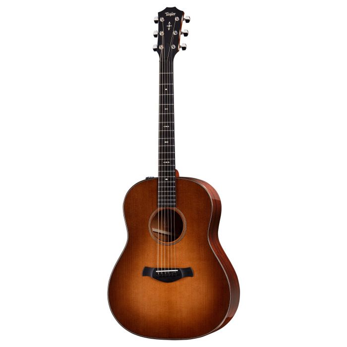 Front view of a Taylor Builder's Edition 517e Grand Pacific Wild Honey Burst