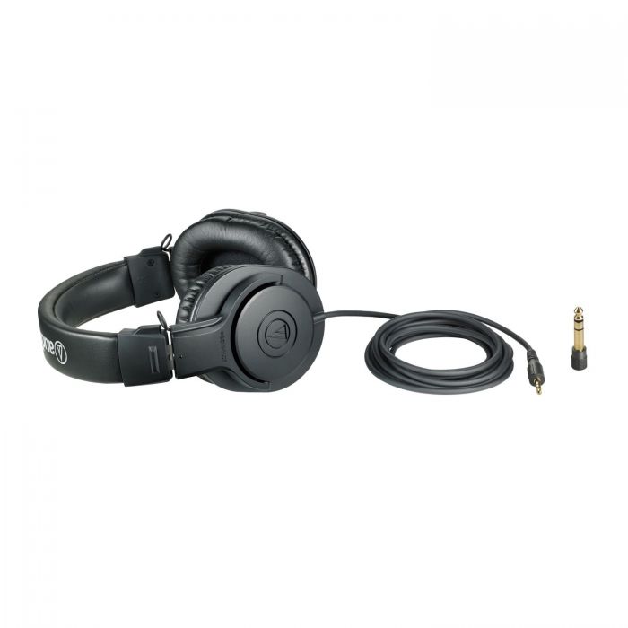 Audio Technica ATH-M20X Headphones with Cable and Quarter Inch Jack
