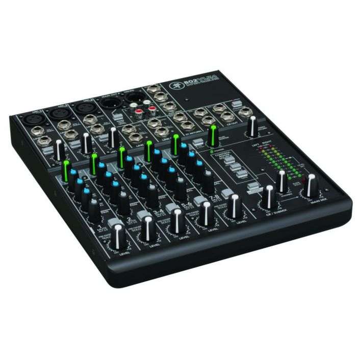 Mackie 802VLZ4 Compact Mixing Desk Left Angle