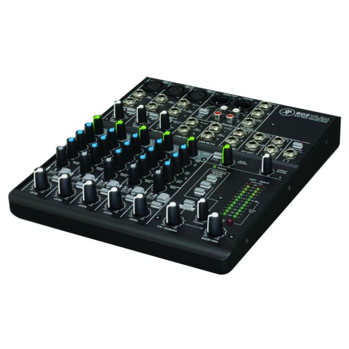 Mackie 802VLZ4 Compact Mixing Desk Right Angle