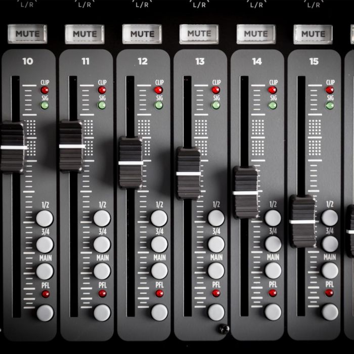 RCF E24 24-Channel Studio Mixing Console