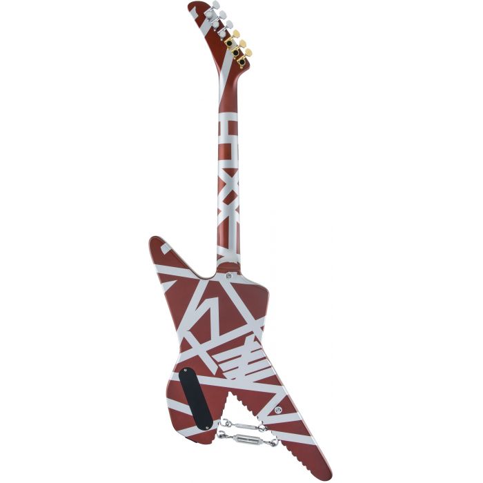 EVH Striped Series Shark Electric Guitar Back