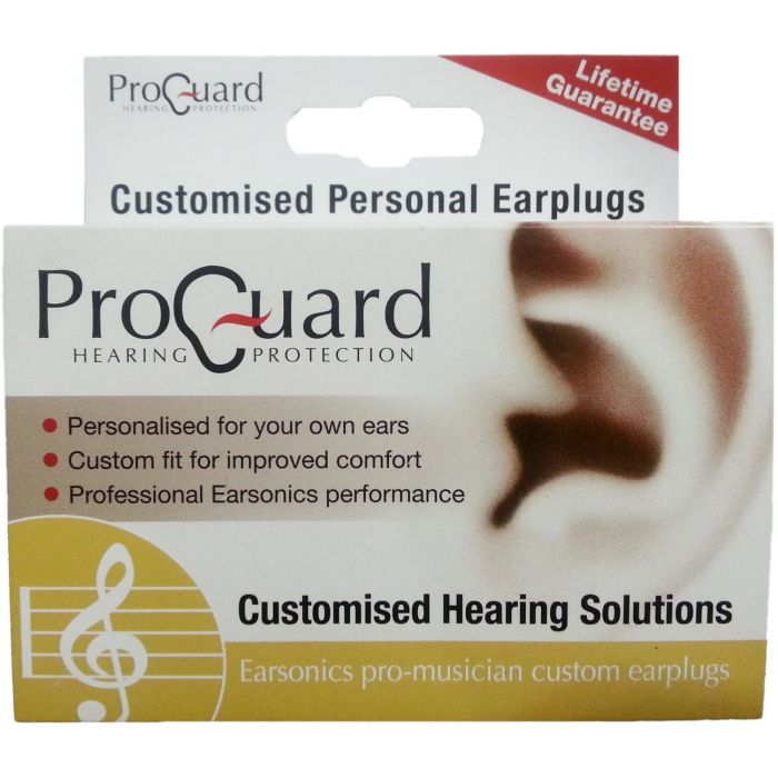 ProGuard Earsonics Custom Fit Pro Musician Earplugs