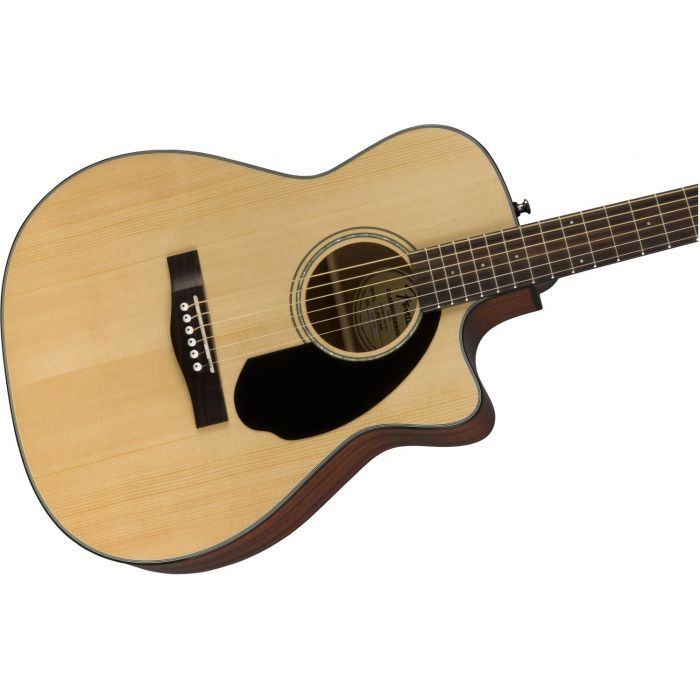 Fender CC-60SCE Concert Electro-Acoustic Guitar WN Natural Body