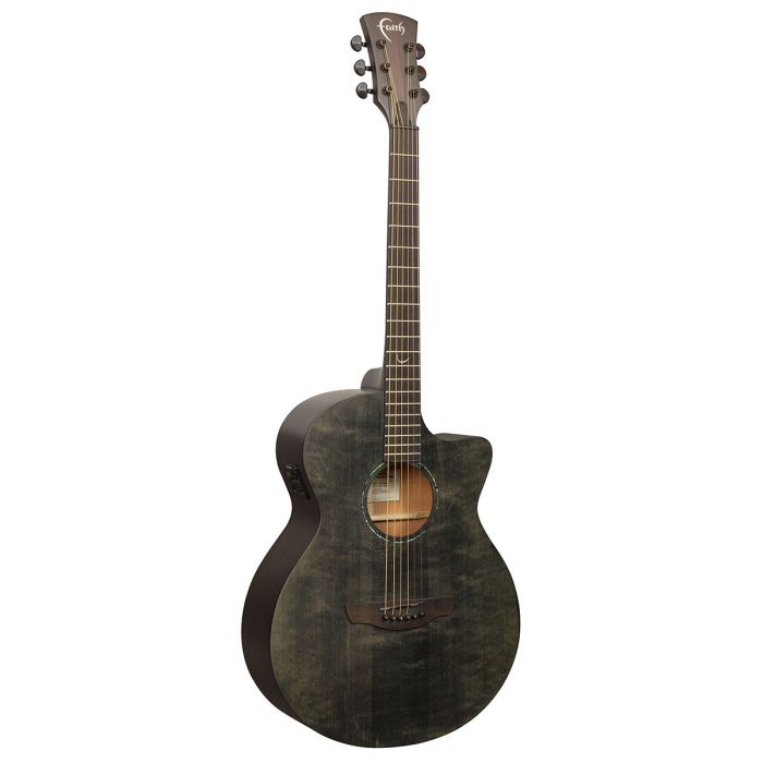 Faith Naked Venus Electro Acoustic Guitar with Cutaway Black Stain Finish