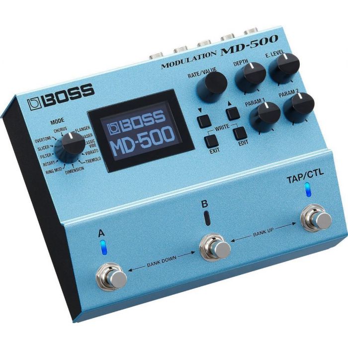Boss MD-500 Modulation Effects Pedal Angle view