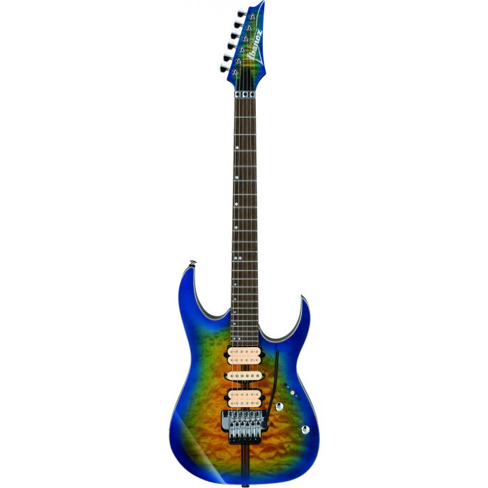Ibanez RG6PFGMLTD-GBB RG Premium Guitar in Geyser Blue Burst