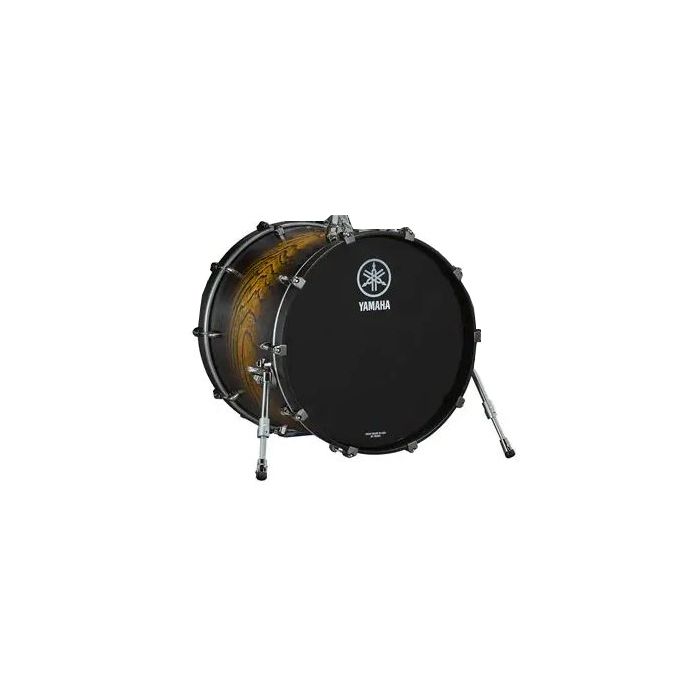 Yamaha Live Custom Hyrbid Oak 22 x 18" Bass Drum in Earth Sunburst