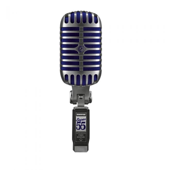 Shure Super 55 Deluxe Vocal Microphone Front View