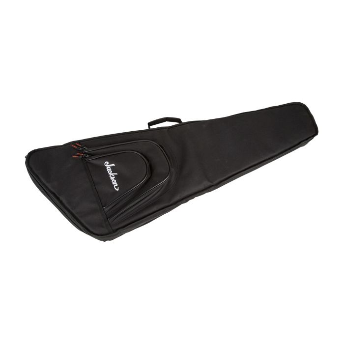Full view of a padded gig bag designed specifically for the Minion series Randy Rhoads model of guitar