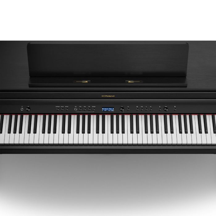 Roland HP704 Piano Charcoal Black Keybed