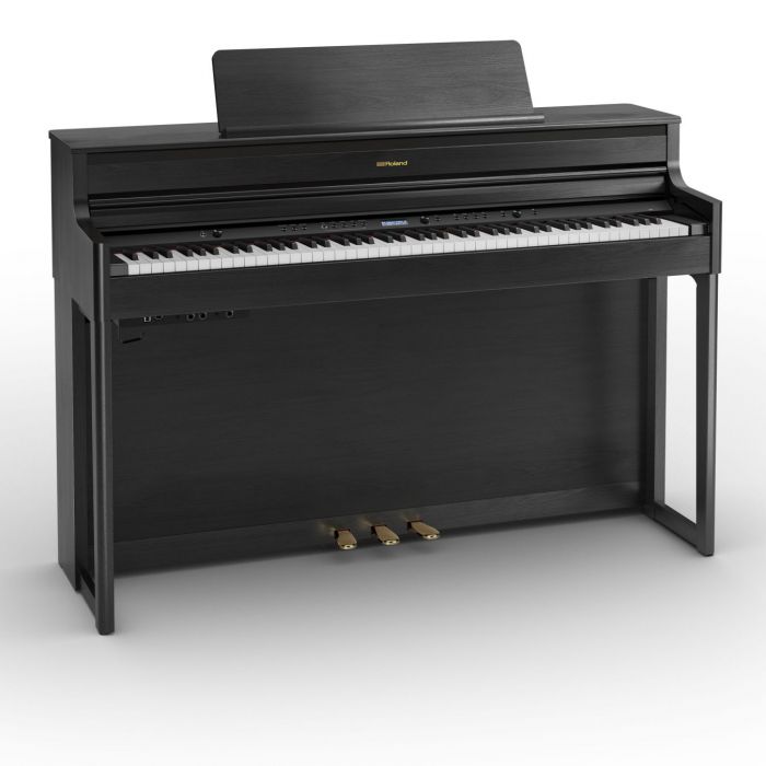 Roland HP704 Piano Charcoal Black
