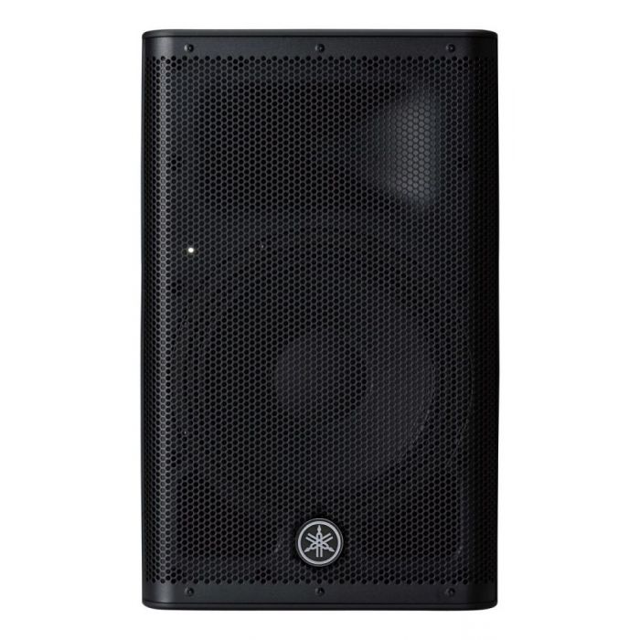 Frontal view of a Yamaha DXR8 MKII active pa speaker