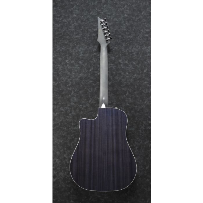 Ibanez Altstar ALT30 Electro-Acoustic Guitar Indigo Blue Burst Back