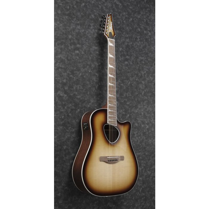Side Angle View of Ibanez Altstar ALT30 Electro-Acoustic Guitar