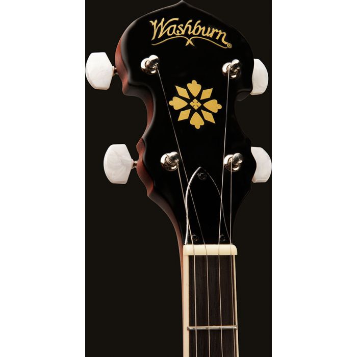 Washburn Americana B7 Banjo Headstock