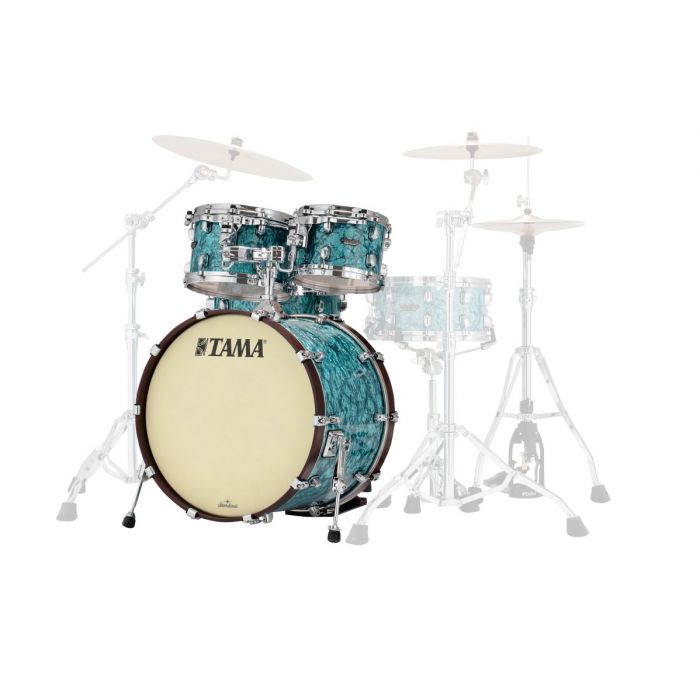 Tama Starclassic Maple Yesteryear Turquoise Pearl 4 Piece Shell Pack