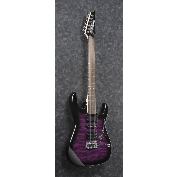 Side View Of Ibanez GRX70QA Electric Guitar