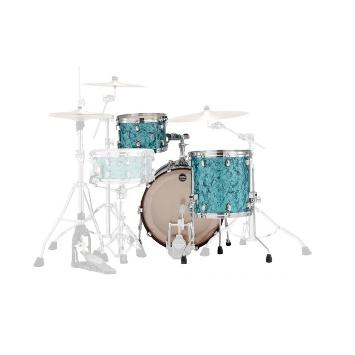 Tama Starclassic Maple Yesteryear Turquoise Pearl Drummers View