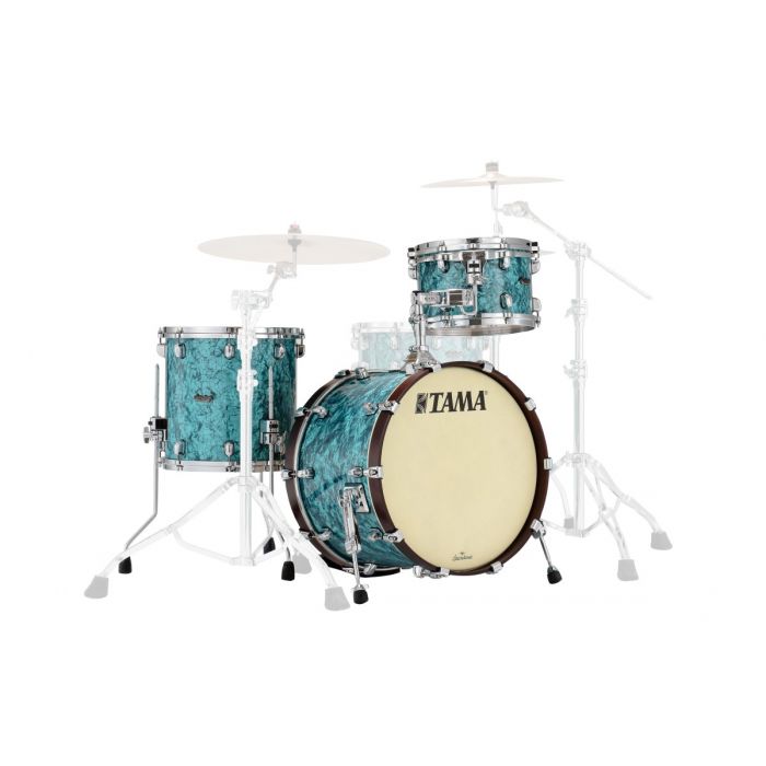 Tama Starclassic Maple Yesteryear Shell Pack in Turquoise Pearl