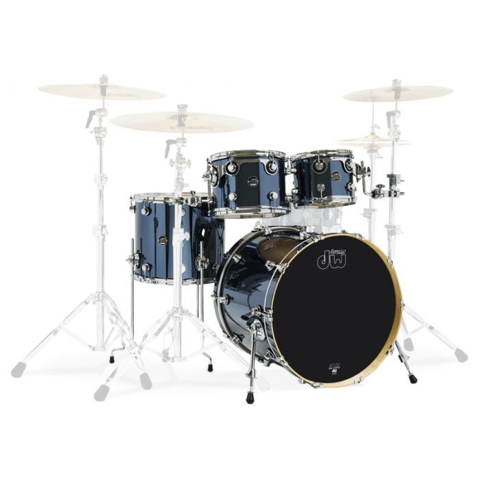 Dw Performance 4 Piece Shell Pack in Chrome Shadow