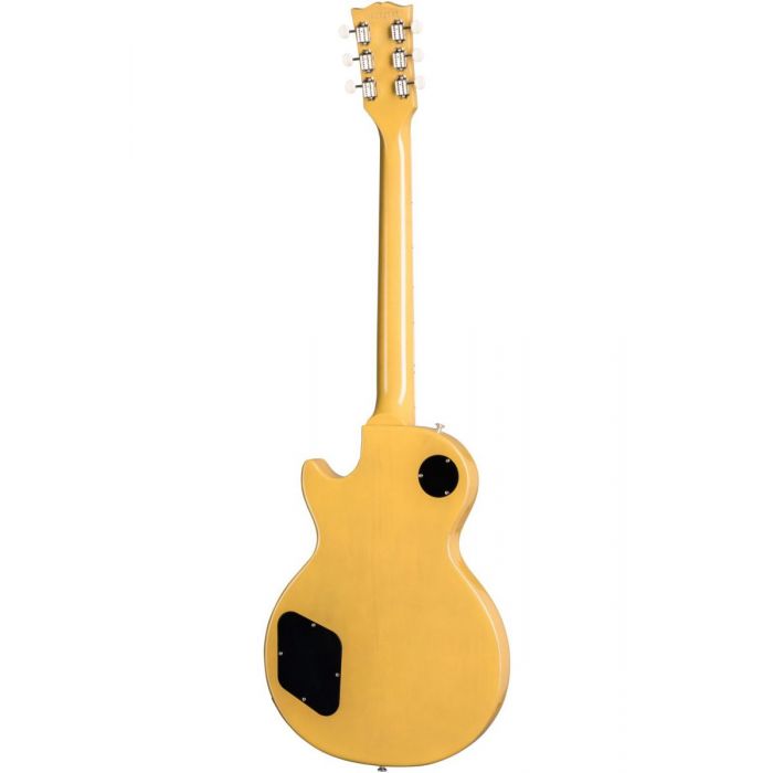 Full rear view of a TV Yellow Gibson Les Paul Special electric guitar